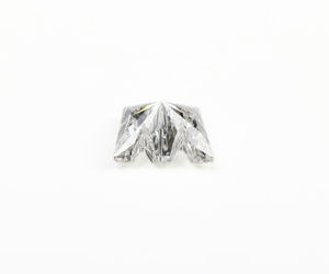 Diamante único de 1.10 ct, corte M, cultivado en laboratorio, VVS-VS, color E,F, CVD, piedra suelta de fantasía, diamante alfabético cultivado en laboratorio, hecho a pedido. - Product Image 2