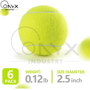 New Arrival 2026 Eco-Friendly High <b>Bounce</b> Sport <b>Balls</b> For Tennis Machines and Club Training With Fully Customized Logo Print - Product Image 6