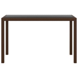 Juego de Comedor para Jardín en Color Marrón y Blanco Crema - Product Image 4
