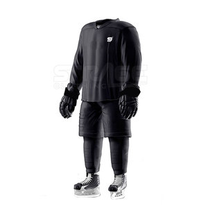 Sports Wear Ice Hockey Uniform Polyester Eco-Friendly Breathable Lightweight High Quality Suitable for Competitive Team Sports - Product Image 4