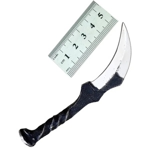 Couteau médiéval de haute qualité, forgé à la main en acier à haute teneur en carbone, style antique, couteau utilitaire médiéval à lame pleine, avec étui en cuir - Product Image 5