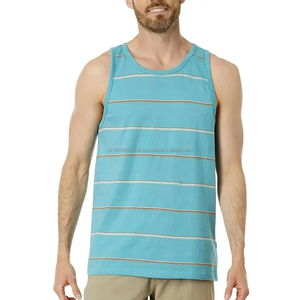 Custom Logo Men's Gym Sleeveless Tank <b>Tops</b> Mesh T-shirt Breathable Singlets Undershirt Summer Sports <b>Vest</b> Spandex Cotton - Product Image 1