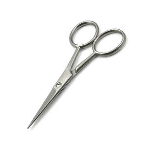 Petits ciseaux à cuticules professionnels en acier inoxydable incurvés pour manucure, avec lime à pieds durable personnalisée et LED - Product Image 2