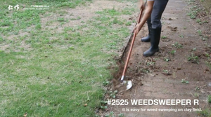 ZASSO-BURASHI OBAKE R désherbeur bricolage en acier inoxydable de qualité industrielle japonaise avec outil à main de jardin à long manche - Product Image 4