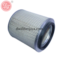 Filtre à air industriel DWI FILTER JAYA de haute qualité, best-seller, avec une efficacité de 99,99 % et une porosité de 0,3 µm pour excavatrice