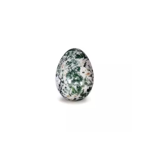 Huevo Yoni de Ágata Natural, Piedra Semipreciosa de Jade para Protección Energética, Ejercicio Vaginal, Tallado con Diseño Feng Shui - Product Image 1