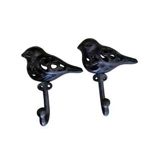 Gancho de hierro con acabado en polvo, de diseño moderno, para colgar en la pared, para decoración, para colgar ropa, sombreros, gorras y paraguas. - Product Image 2