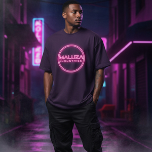 T-shirt Homme Oversize Personnalisé en Coton Lourd Streetwear Uni Épaules Tombantes Haute Qualité Vente en Gros - Product Image 6