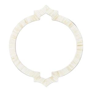 Hoteles de lujo de estilo moderno, decoración colgante de pared para el hogar, diseño de incrustaciones de hueso de madera, espejo enmarcado para baño, patrón cuadrado - Product Image 4