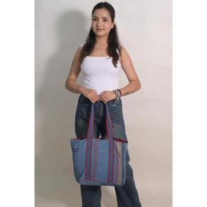 Vintage Handmade Kantha Cotton Tote Bag Indian <b>Boho</b> Shoulder <b>Handbag</b> Women Shopping Grocery Market Bag - Product Image 1