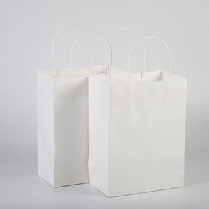 Bolsas de Papel Kraft Marrón Reciclables con Asas Retorcidas, Logotipo Personalizado, Empaque para Alimentos como Pizza, Sushi y Bebidas - Product Image 6