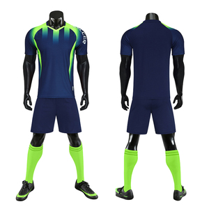 Conjunto de Camiseta de Fútbol para Hombre Adulto, Mangas Cortas, Correa Ajustable, Antibacteriano, Impresión Sublimada, Nombres de Equipo Personalizados, Verano - Product Image 3