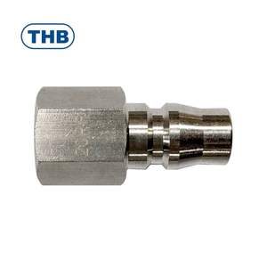 Raccord rapide pneumatique en acier inoxydable THB haute pression à déconnexion rapide pour compresseur d'air Modèle S14 SM SH SP SF - Product Image 6