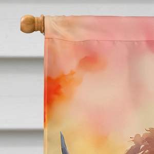 Buffalo gran porche manga poste decorativo patio Banner ilustraciones pared colgante Multicolor poliéster casa bandera - Product Image 3