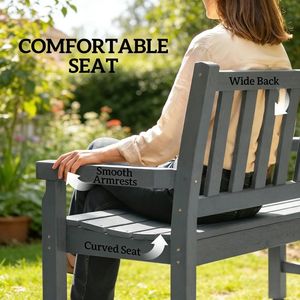 Panca da Giardino in Acciaio Inossidabile per Esterni e Soggiorno - Design Antico/Moderno - Product Image 5