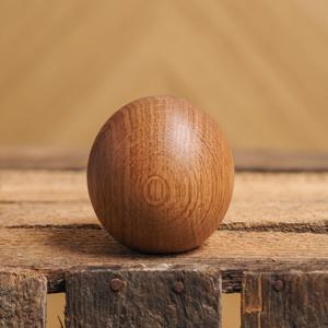 Esferas de Madera para Manualidades, Formas de Madera Natural sin Acabado para Pintar, Juguetes, Decoración, Modelos y Arte Hecho a Mano - Product Image 3