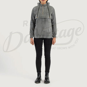 Women High Quality 2026 Women's Winter <b>Jacket</b> Short <b>Suede</b> Leather <b>Jacket</b> With Hood Custom Ladies Coats Warm Faux Leather - Product Image 3