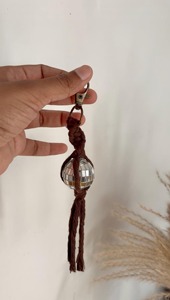 Stylish Crystal Ball Rope Key Holder Decorative Object Ideal For <b>Backpack</b> And Purse Decoration Elegant Crystal Hanging Ornament - Product Image 6