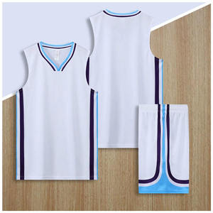 Uniformes de basketball sublimés de qualité supérieure en gros, grandes tailles, sur mesure, 100 % polyester, respirants et anti-humidité - Product Image 2