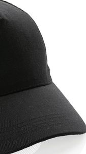 หมวกแก๊ปทรงทรัคเกอร์ผ้าฝ้ายปัดเงา 5 แผง ดีไซน์แบบทริกส์แคป - Product Image 3