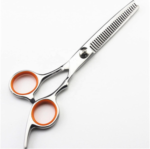 Best Quality 6.5 Kit Right-Handed Lightweight <b>Medium</b> Handle Hair Cutting Thinning Scissors Set Comb Clip Black <b>Case</b> Steel Barber - Product Image 4