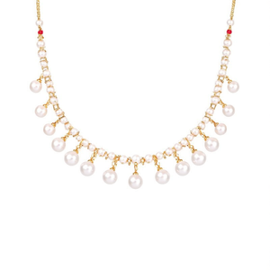 Conjuntos de Joyería Fina, Elegante Conjunto de Collar con Perlas y Cuentas - Product Image 2