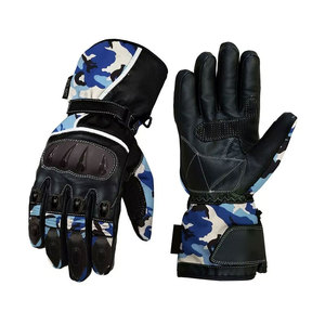 Gants de moto en cuir véritable de qualité supérieure, très vendus, pour la course en plein air. - Product Image 1