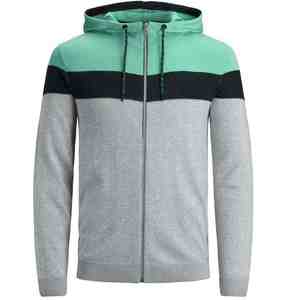 Sweat-shirt technique à capuche zippé pour homme, coupe ample, imprimé, en polaire performante, séchage rapide, respirant, idéal pour l'entraînement hivernal - Product Image 3