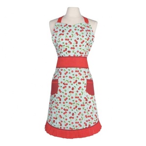 Women's Reusable Cotton Pinafore Apron 55x68cm Kawaii Printed <b>Kitchen</b> Home Cooking Sleeveless OEM Private <b>Label</b> Bulk Supply - Product Image 6
