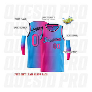 Camiseta de Baloncesto Ligera Personalizada, Ropa Deportiva, Camisetas de Baloncesto Lisas Personalizadas, Camiseta de Baloncesto Deportiva con Sublimación y Bordado - Product Image 5