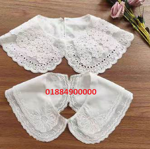 Applique décorative en dentelle florale pour col de robe, col de chemisier, accessoires de couture pour vêtements - Product Image 2