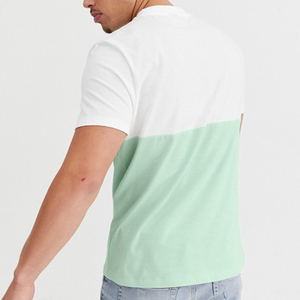 T-shirt de musculation 100 % coton personnalisé, coupe classique, col rond, manches courtes, respirant, séchage rapide, couleur unie - Product Image 6