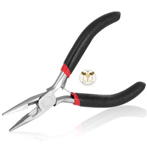 Pince à bec long professionnel avec coupe-fil pour la fabrication de bijoux, le pliage de fil et la création de perles - Product Image 1