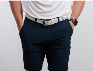 Pantalones cortos chino Bermuda personalizados de alta calidad para hombre, pantalones cortos de verano para uso diario, pantalones cortos de sarga de algodón para golf - Product Image 2