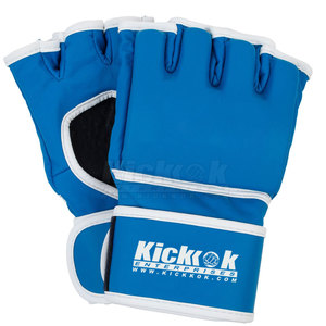Guantes de MMA de Cuero Avanzado con Diseño de Palma Abierta, Cierre de Gancho y Bucle, Unisex, para un Mejor Control y Flexibilidad, Perfectos para Entrenamiento - Product Image 2