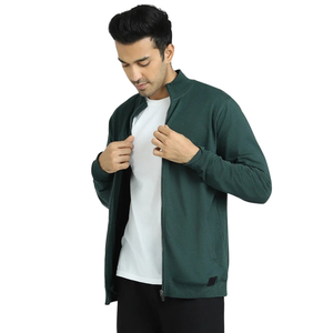 Chaqueta de Forro Polar con Cierre Completo para Hombre, Chaqueta Casual Cálida y Suave para Exteriores, Capa Térmica Ligera para Senderismo, Camping y Entrenamiento en Invierno - Product Image 3