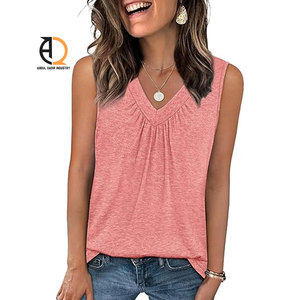 Ladies Tank Top Gym Wear Sleeveless Workout Top - Product Image 5