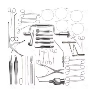 <b>Neurosurgery</b> Basic Craniotomy <b>Instrument</b> Set Surgical Cranial <b>Instruments</b> Stainless Steel Brain Surgery Set Hospital OEM Supply - Product Image 1