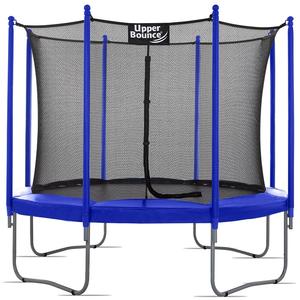 Opportunité exceptionnelle sur ce trampoline durable pour l'extérieur, conçu pour la sécurité maximale et une utilisation professionnelle, avec toboggan intégré. - Product Image 6