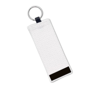 Training Gear Keychain Martial Arts Belt Style Embroidered Karate Jiu Jitsu Taekwondo Custom Black Belt <b>Key</b> Holder - Product Image 4