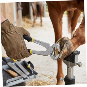 Alicates para Pezuñas de Caballos, Cabras, Ovejas y Cerdos, Herramientas de Herrador de Alta Resistencia de 12 Pulgadas para Pezuñas Gruesas, Extractor de Clavos y Alicates de Corte - Product Image 6