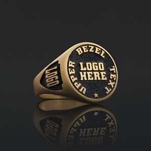 แหวนโรงเรียน BOJ 020 แหวนเงินประดับเพชรแบบสั่งทำพิเศษสำหรับรับปริญญา แหวนมหาวิทยาลัยสำหรับทุกเพศ ของขวัญสำหรับงานปาร์ตี้ในโอกาสต่างๆ ราคาประหยัด - Product Image 6