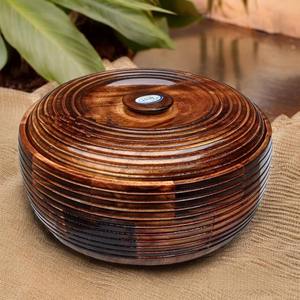 High Quality Handmade Wooden Pot Durable Natural <b>Lid</b> Economically Priced Eco-Friendly Custom Logo Direct Supplier for <b>Serving</b> - Product Image 6