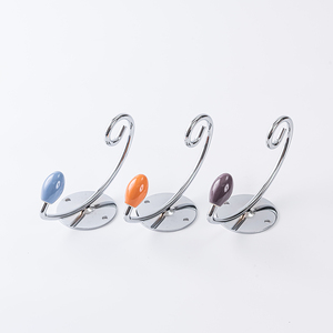 Modern <b>Wall</b> Mounted Coat <b>Hook</b> Decorative Single Robe <b>Hook</b> Metal - Product Image 6