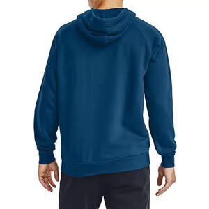 Sudadera con Capucha para Hombre MANGOES FASHION, Manga Larga, Color Sólido, Transpirable, Tejido de Algodón/Fibra de Bambú, Suave para Invierno, Talla Mediana - Product Image 2