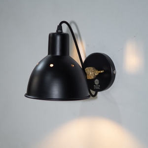 Industrial black <b>wall</b> lamp vintage metal <b>wall</b> sconce Nordic <b>bedside</b> reading <b>light</b> modern loft <b>wall</b> fixture adjustable - Product Image 1