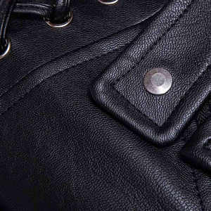 Chaqueta de Cuero Genuino de Alta Calidad para Hombre, Color Marrón Oscuro Personalizado, Chaqueta de Cuero para Hombre de Invierno, Chaquetas de Cuero Originales para Hombre - Product Image 4