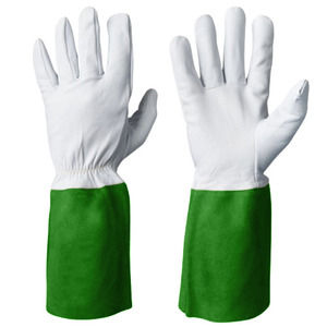 Guantes de Soldadura TIG de Alta Calidad, Resistentes al Fuego, de Piel de Oveja, Protección de Seguridad Industrial para las Manos, Guantes para Construcción y Barbacoa - Product Image 5