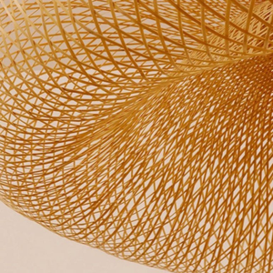 Bamboo <b>Ceiling</b> <b>Light</b> with Handcrafted Design Eco Friendly Material and Elegant Appearance Suitable for Home Decor - Product Image 4