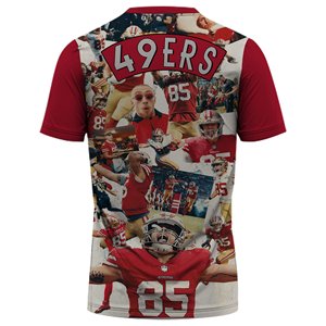 Camiseta Deportiva Personalizada para Hombre, de Manga Corta, con Bloques de Color, 100% Poliéster, Cuello Redondo, Sublimada, para Equipos Deportivos - Product Image 2